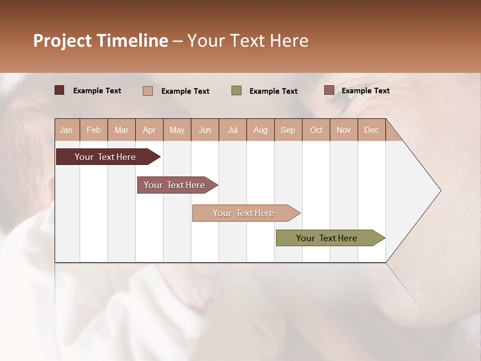 Baby Father Family PowerPoint Template