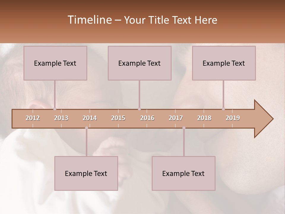 Baby Father Family PowerPoint Template