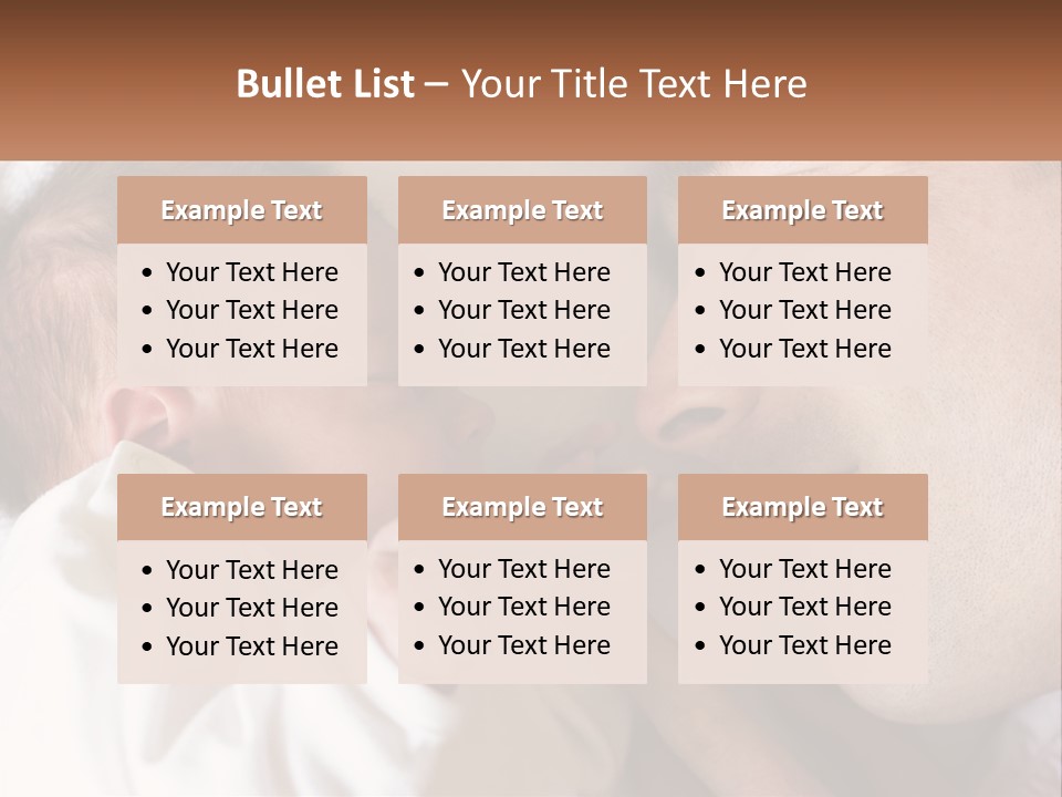 Baby Father Family PowerPoint Template