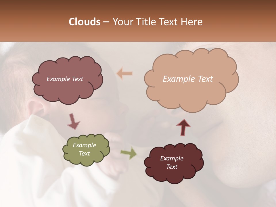 Baby Father Family PowerPoint Template