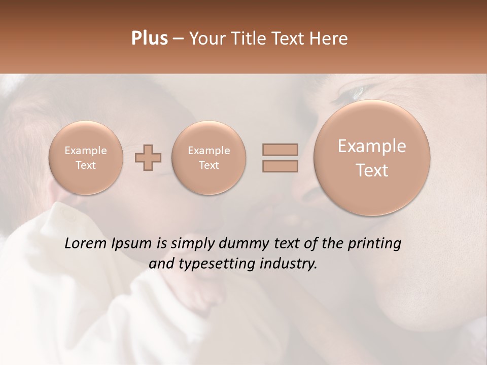 Baby Father Family PowerPoint Template