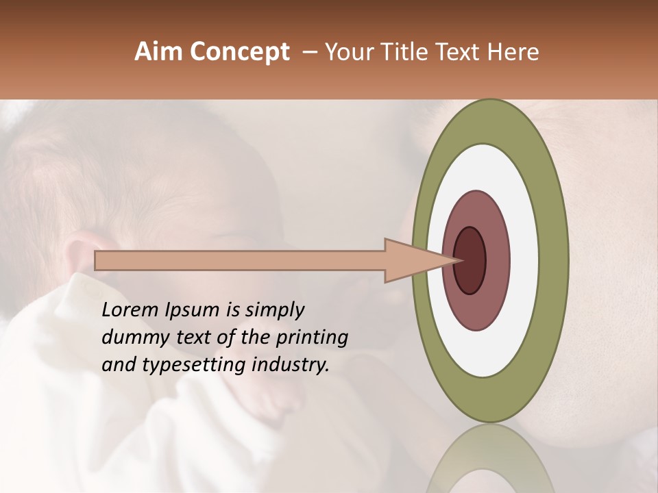 Baby Father Family PowerPoint Template