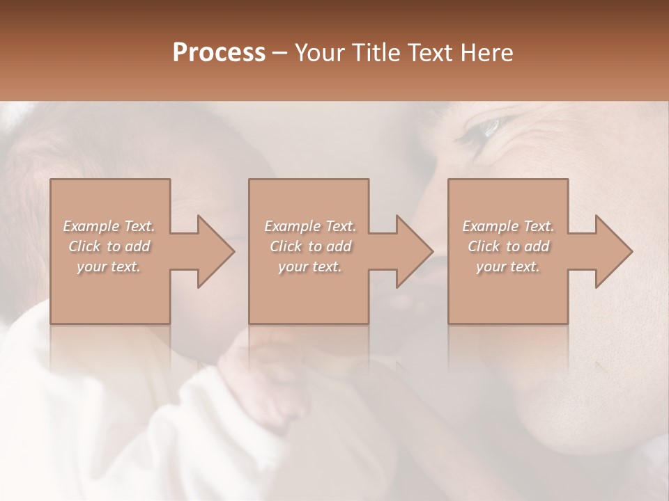 Baby Father Family PowerPoint Template