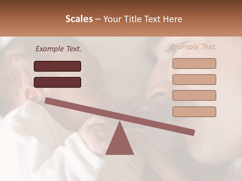 Baby Father Family PowerPoint Template