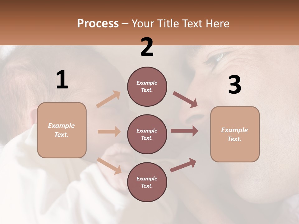 Baby Father Family PowerPoint Template
