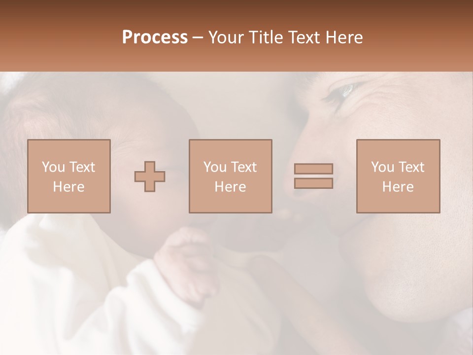 Baby Father Family PowerPoint Template