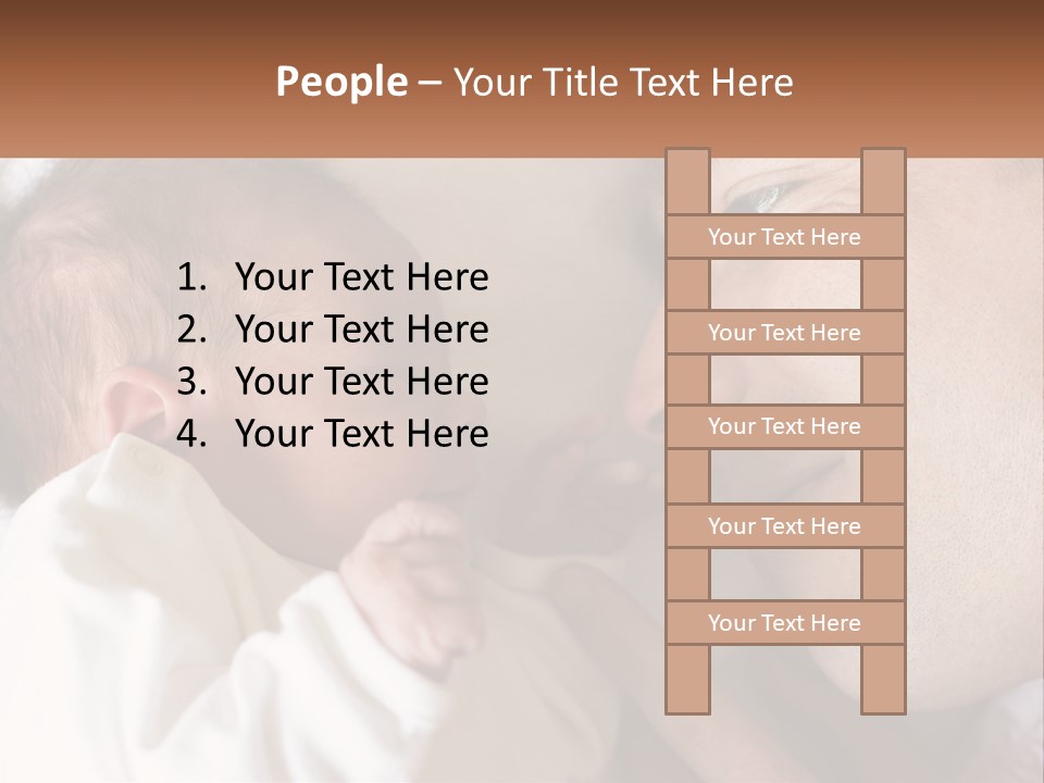 Baby Father Family PowerPoint Template