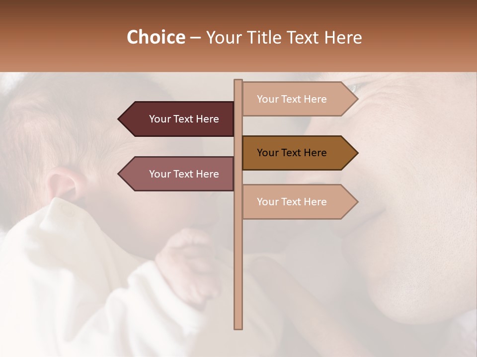 Baby Father Family PowerPoint Template