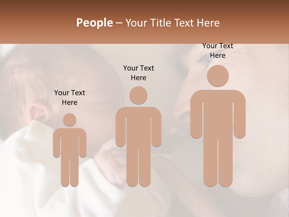 Baby Father Family PowerPoint Template