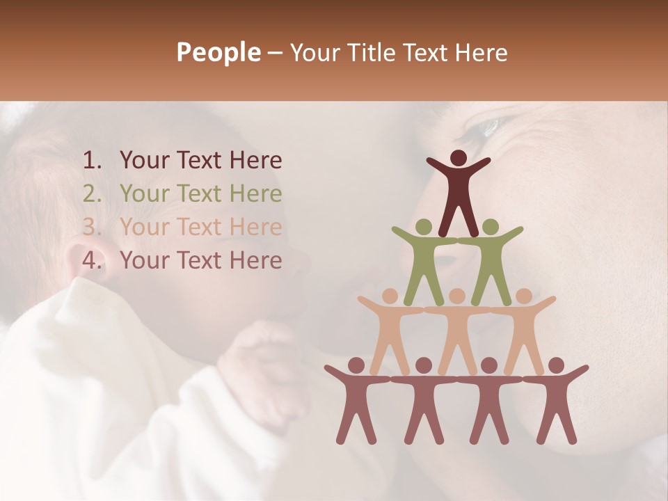 Baby Father Family PowerPoint Template