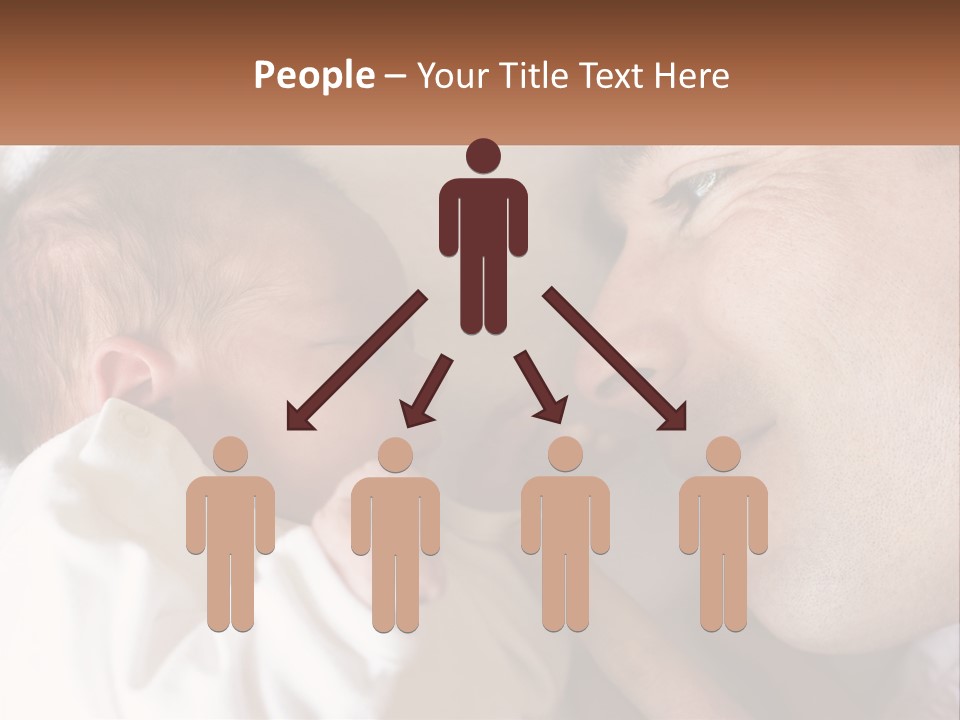 Baby Father Family PowerPoint Template