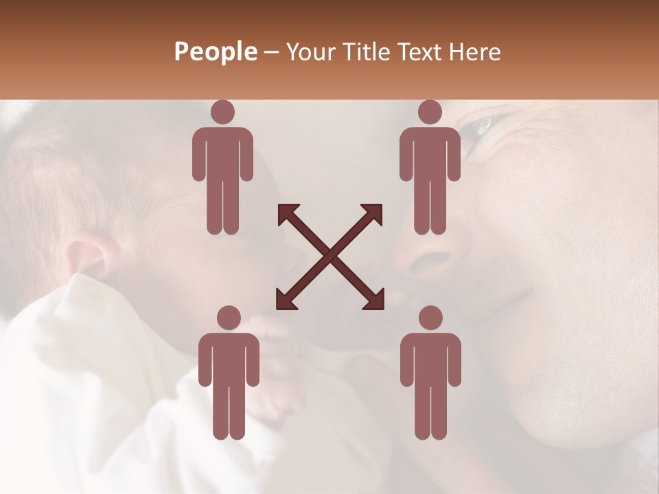 Baby Father Family PowerPoint Template