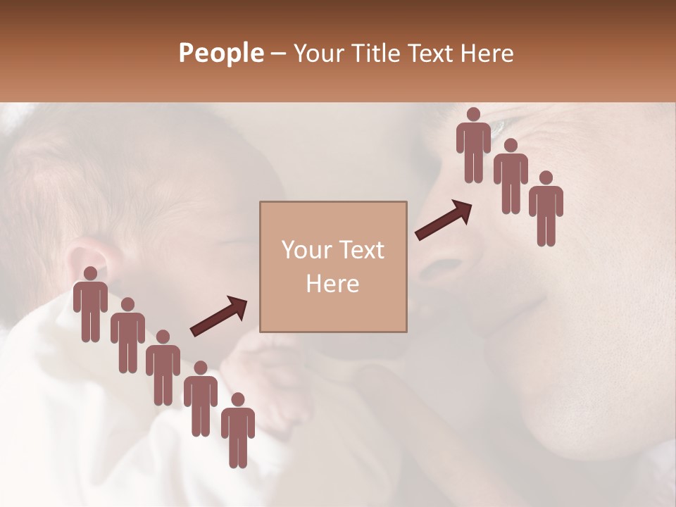 Baby Father Family PowerPoint Template