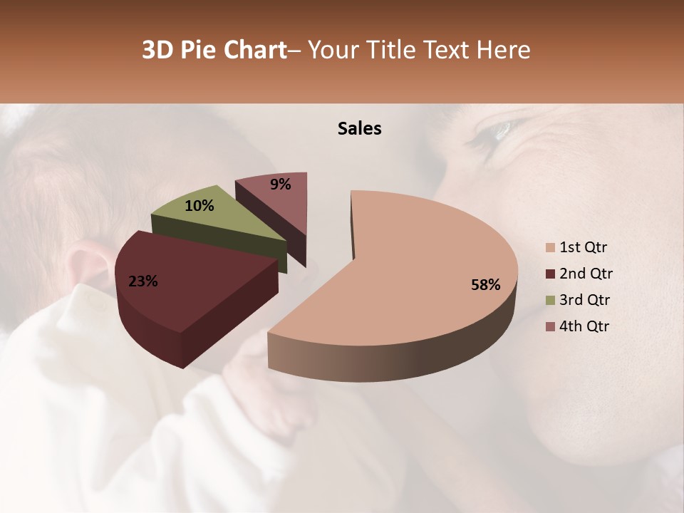 Baby Father Family PowerPoint Template