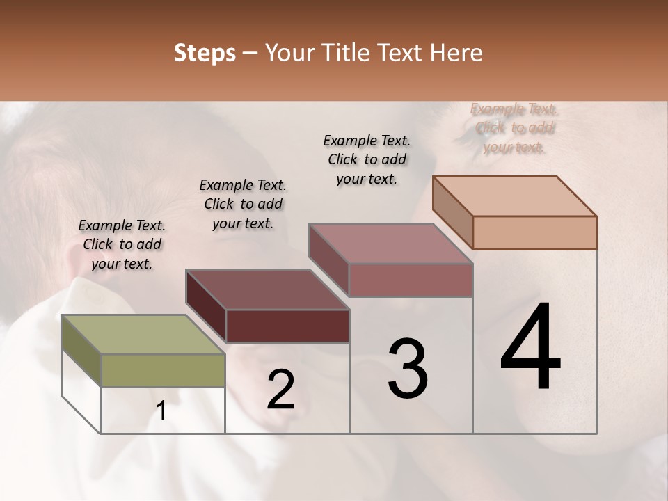 Baby Father Family PowerPoint Template
