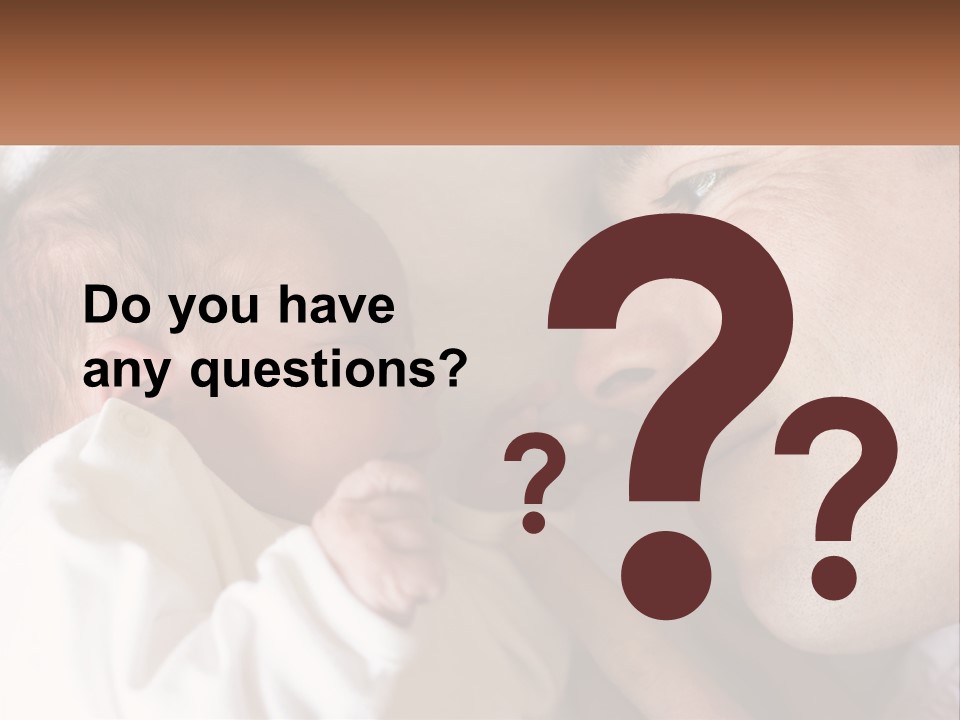 Baby Father Family PowerPoint Template