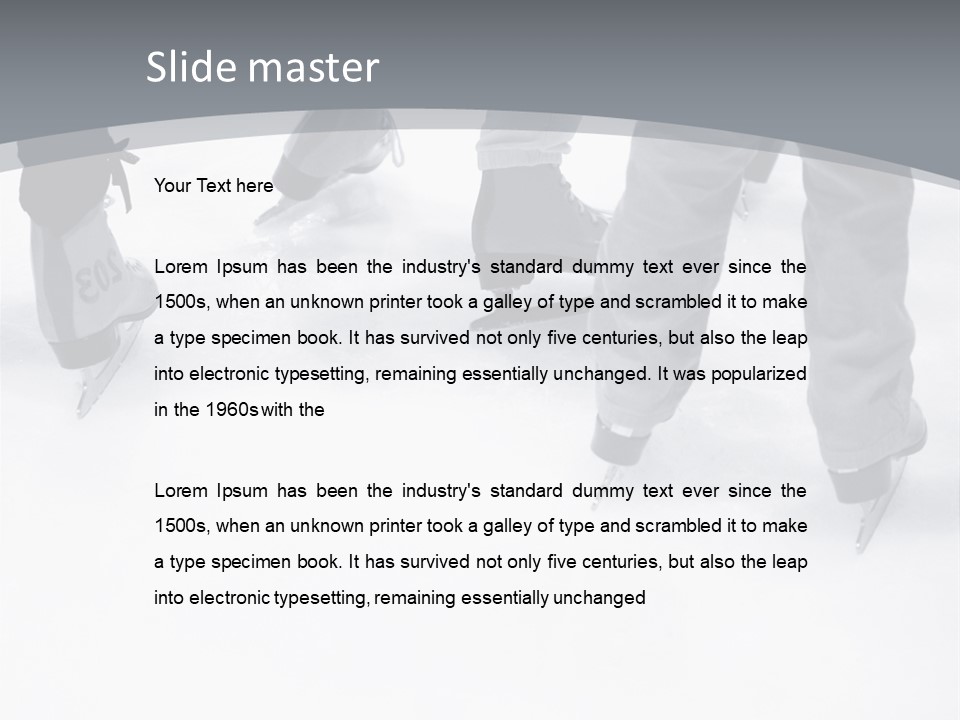 Adult Learning Child PowerPoint Template