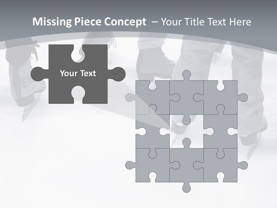 Adult Learning Child PowerPoint Template