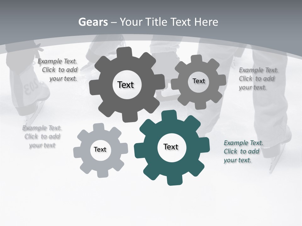 Adult Learning Child PowerPoint Template