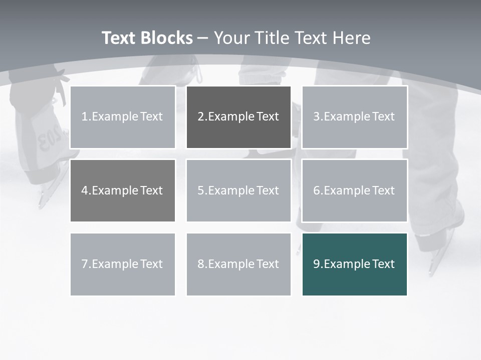 Adult Learning Child PowerPoint Template