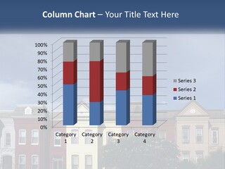 Residential Sky Row PowerPoint Template