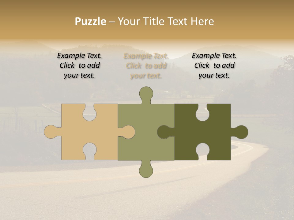 Hill Peaceful Crop PowerPoint Template