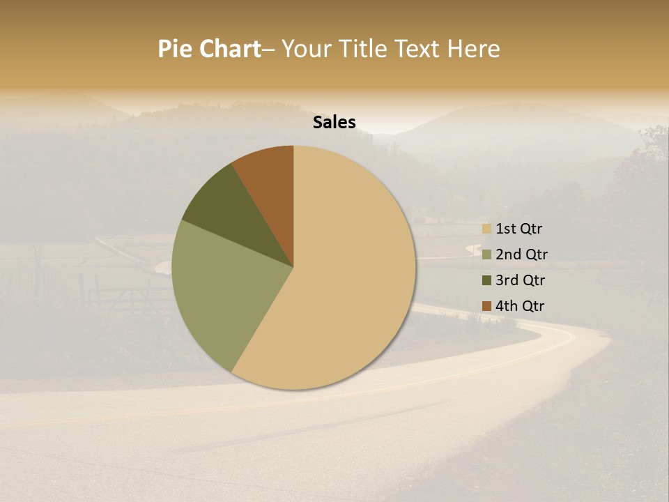 Hill Peaceful Crop PowerPoint Template