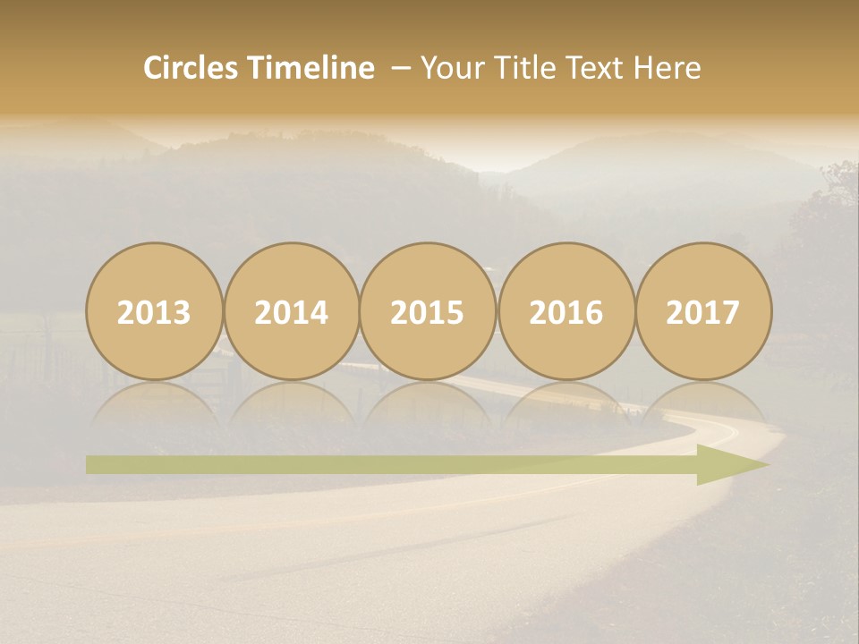 Hill Peaceful Crop PowerPoint Template