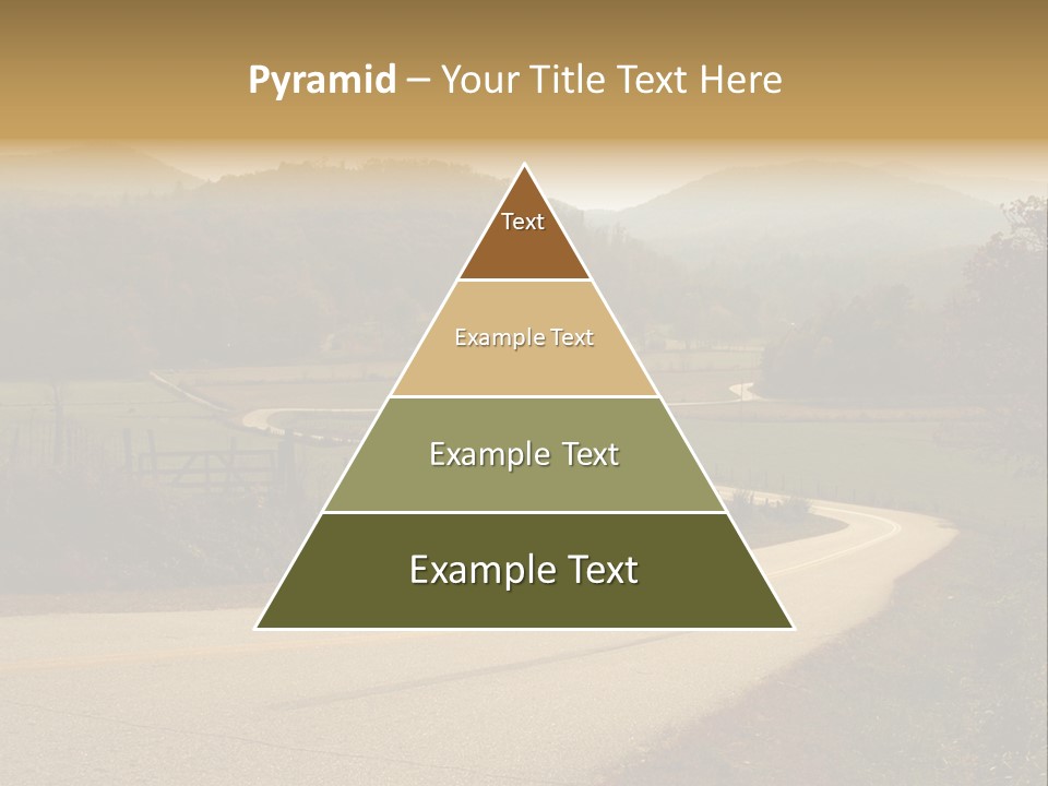 Hill Peaceful Crop PowerPoint Template