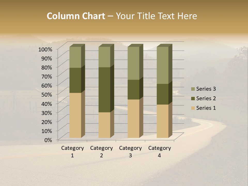 Hill Peaceful Crop PowerPoint Template