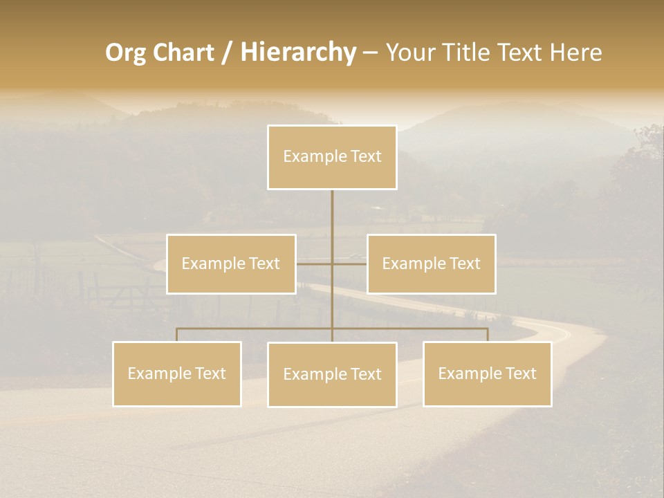 Hill Peaceful Crop PowerPoint Template