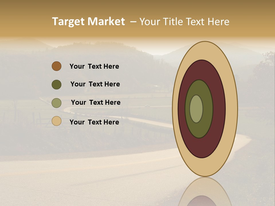 Hill Peaceful Crop PowerPoint Template