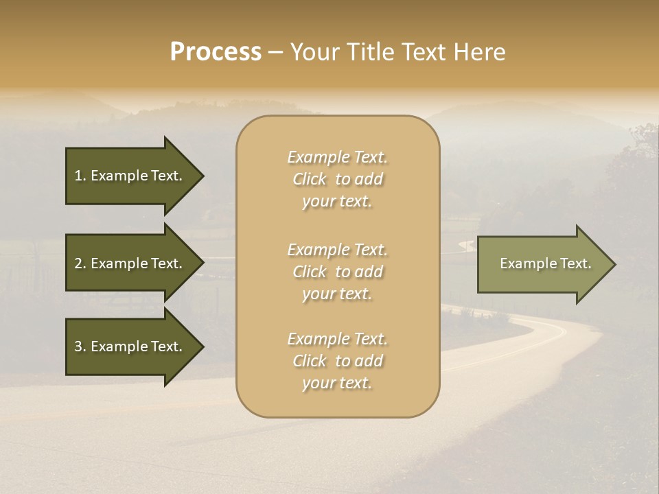 Hill Peaceful Crop PowerPoint Template