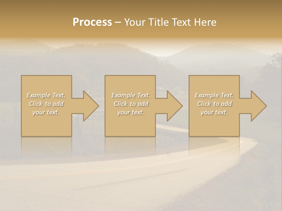 Hill Peaceful Crop PowerPoint Template