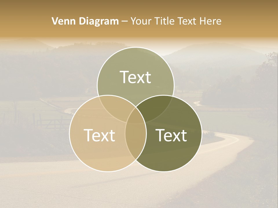 Hill Peaceful Crop PowerPoint Template