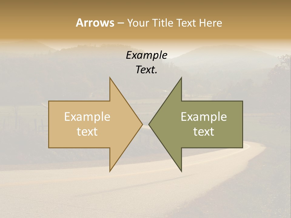 Hill Peaceful Crop PowerPoint Template