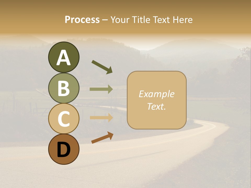 Hill Peaceful Crop PowerPoint Template
