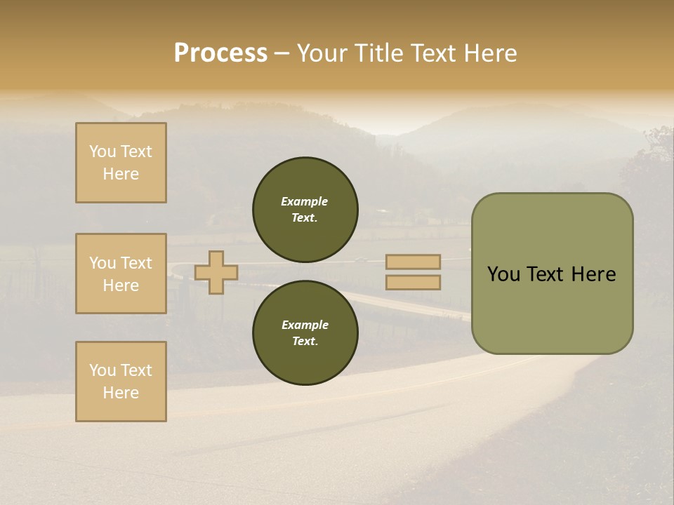 Hill Peaceful Crop PowerPoint Template