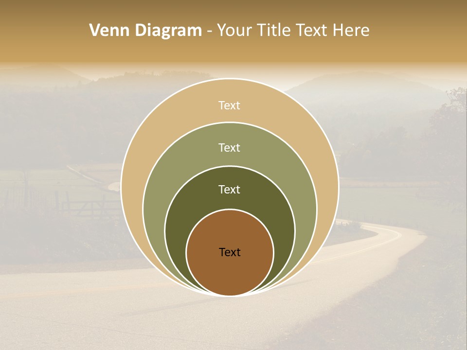 Hill Peaceful Crop PowerPoint Template