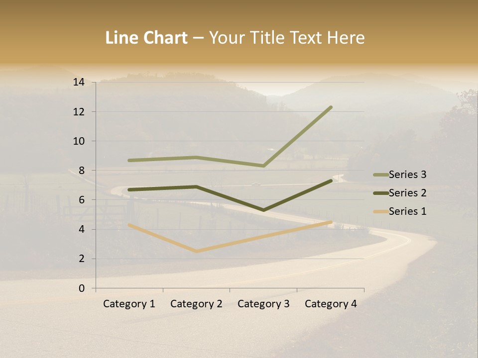 Hill Peaceful Crop PowerPoint Template