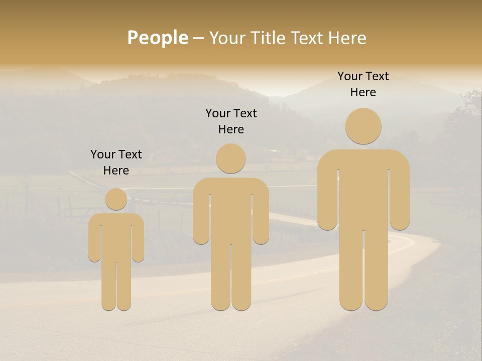 Hill Peaceful Crop PowerPoint Template