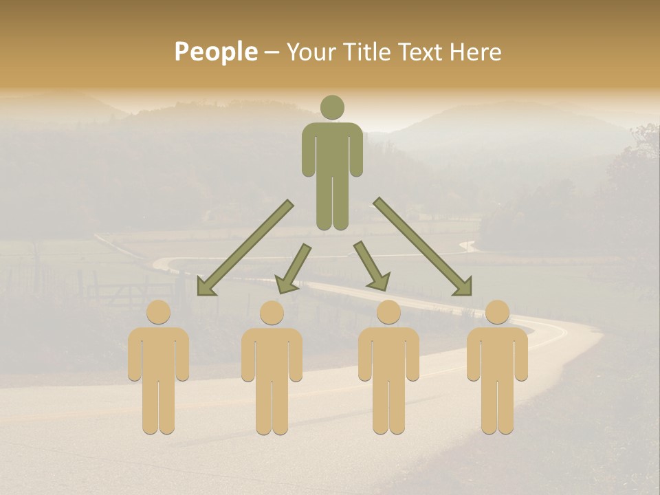 Hill Peaceful Crop PowerPoint Template