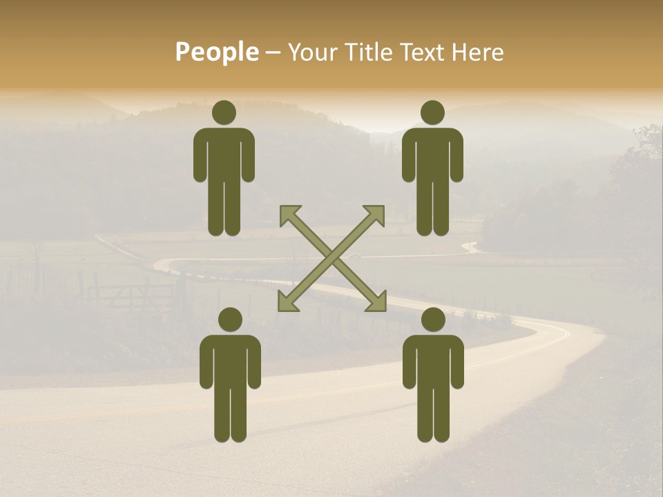 Hill Peaceful Crop PowerPoint Template