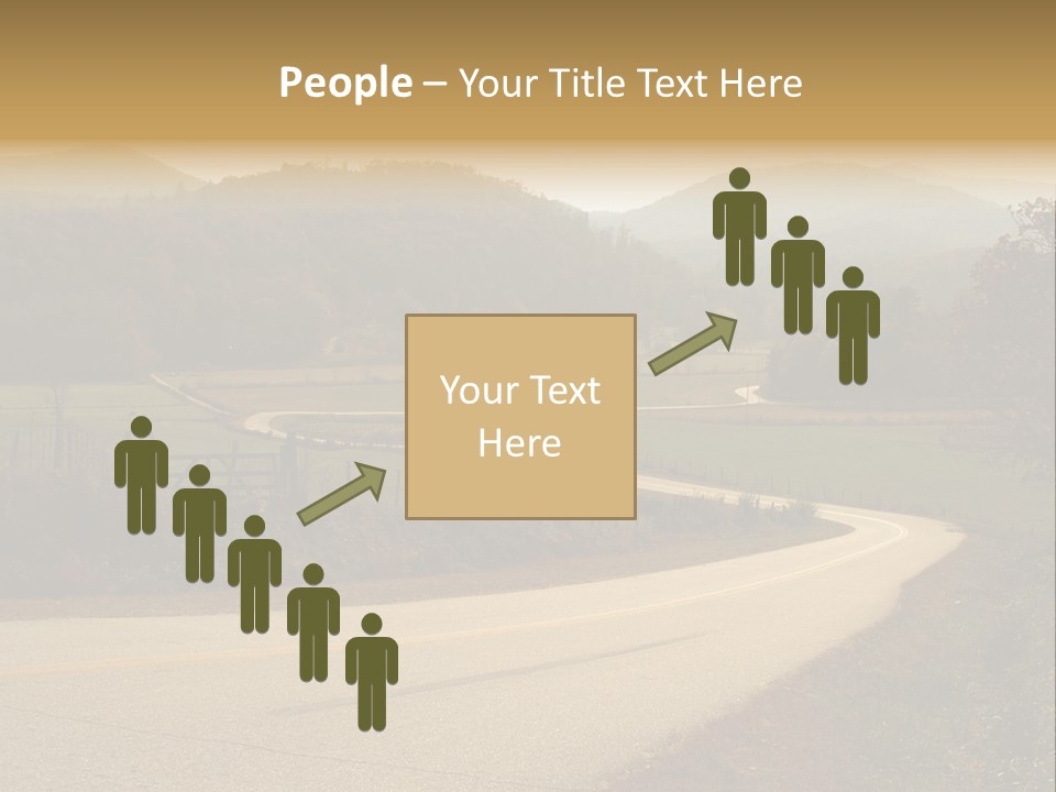 Hill Peaceful Crop PowerPoint Template