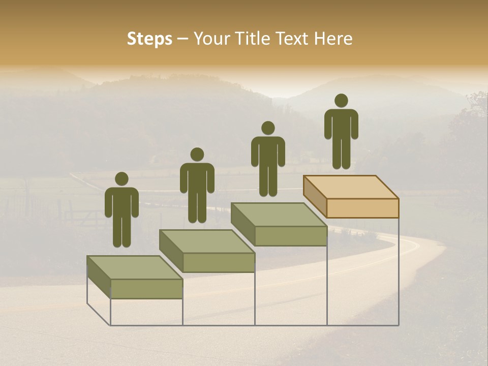 Hill Peaceful Crop PowerPoint Template