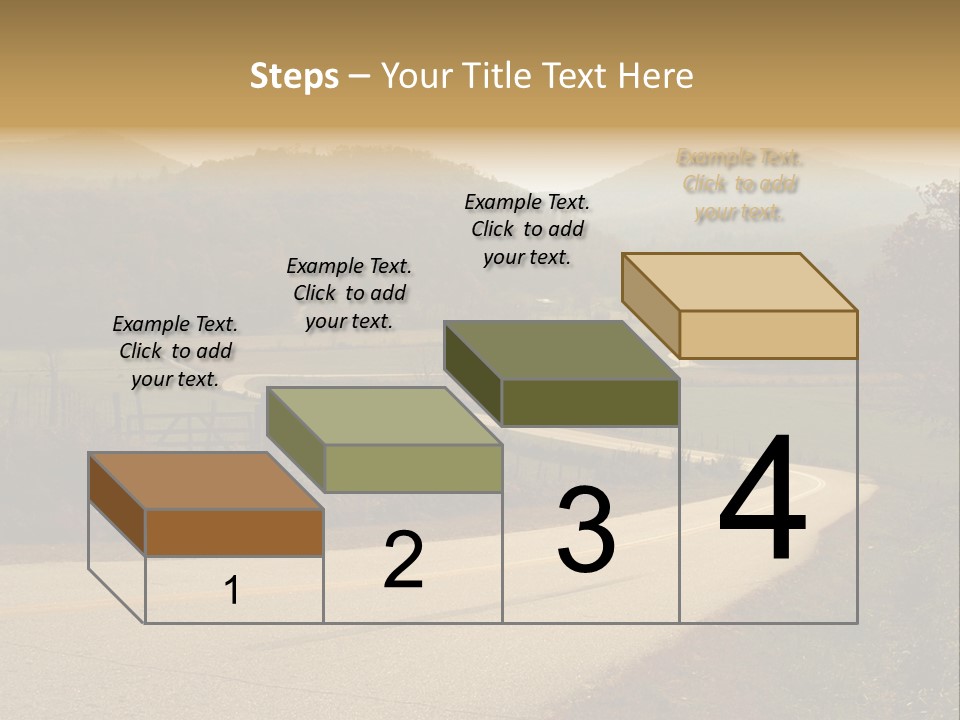 Hill Peaceful Crop PowerPoint Template