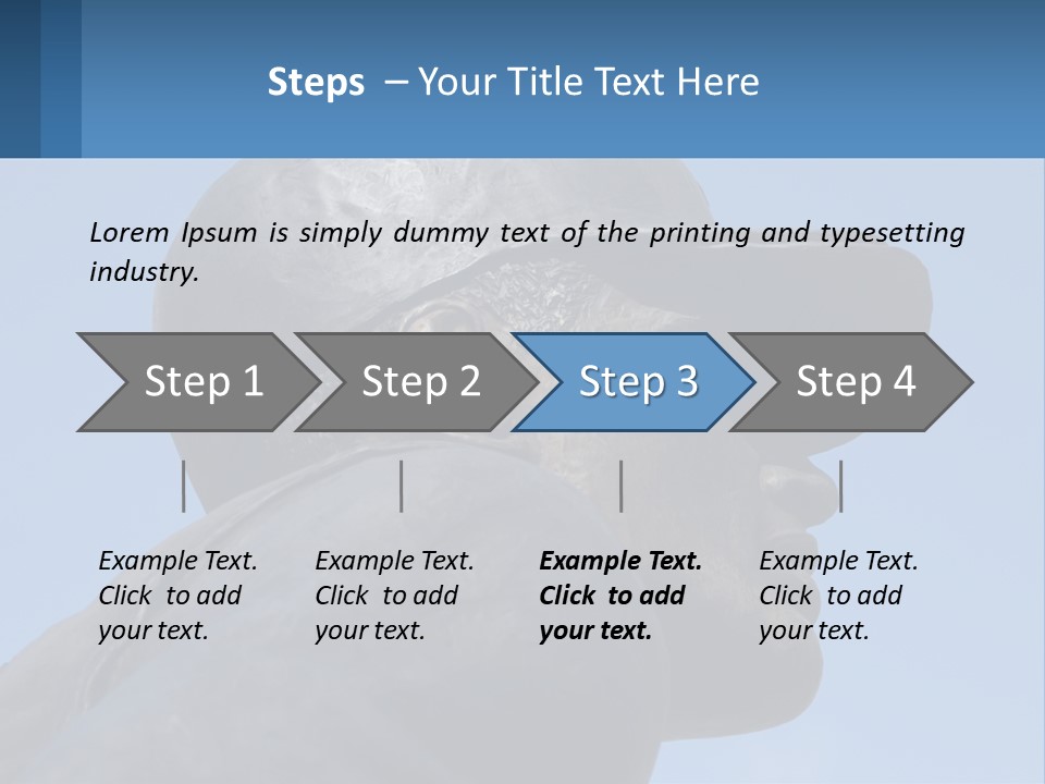 Pittsburgh Symbol Hof PowerPoint Template