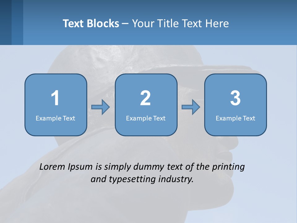 Pittsburgh Symbol Hof PowerPoint Template