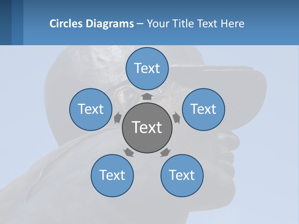 Pittsburgh Symbol Hof PowerPoint Template