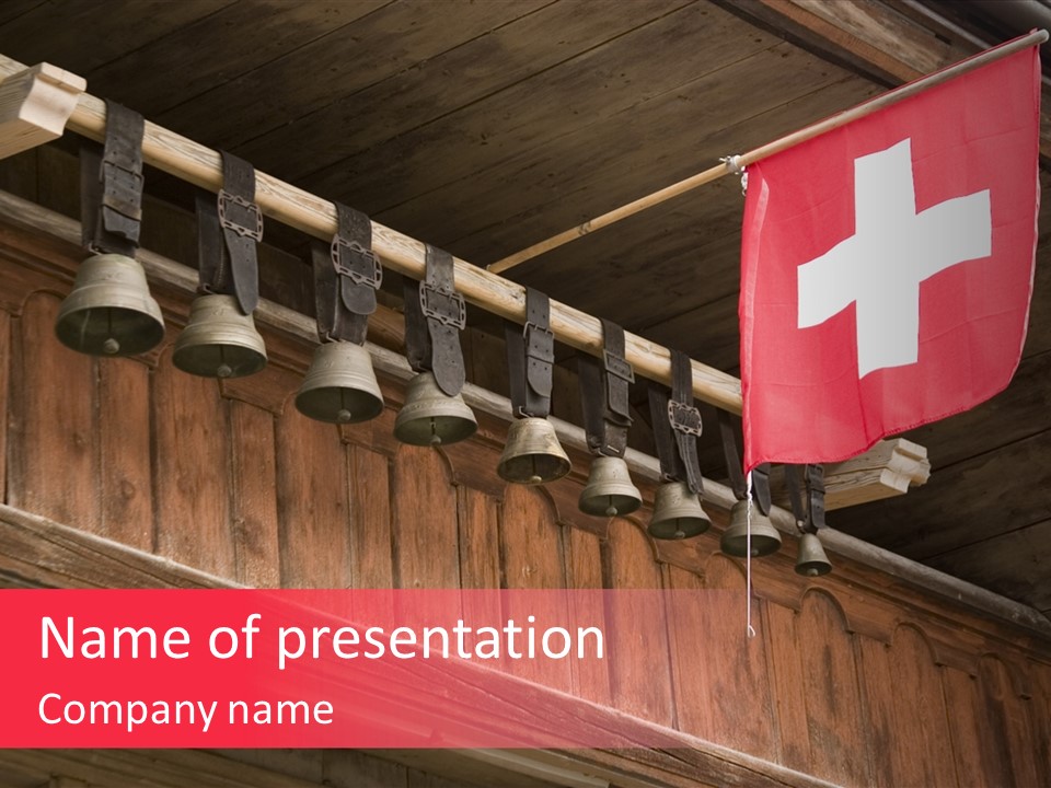 Gruyeres Bells Brown PowerPoint Template